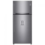 ثلاجة ال جى 546 لتر بالحنفية لون سيلفر GN-F722HLHL