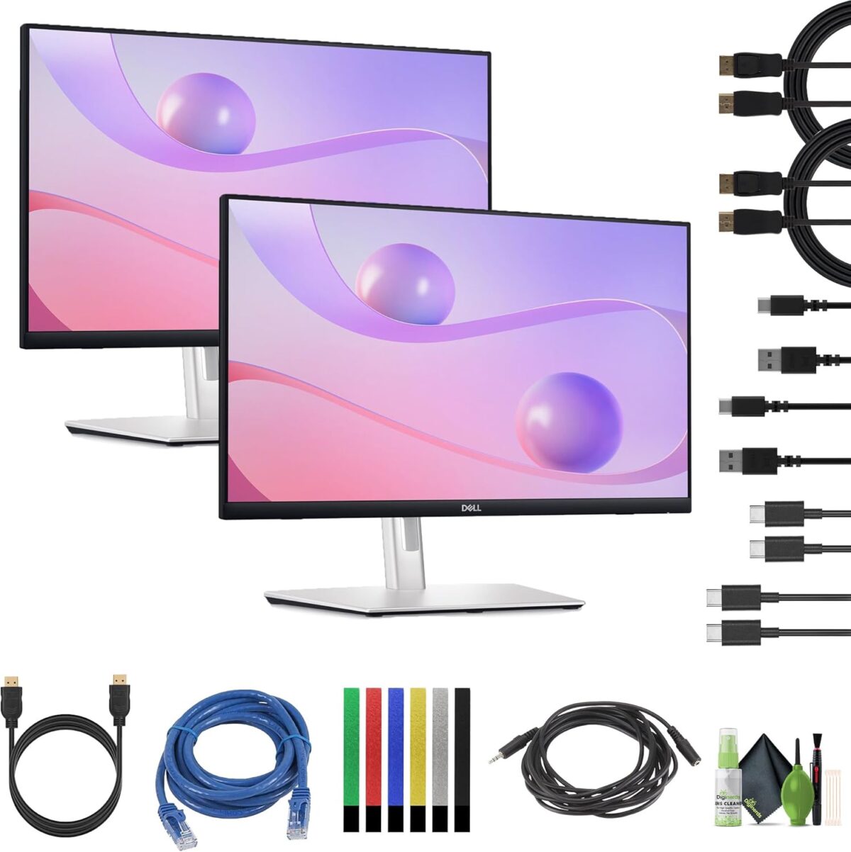 Dell 24 P2424HT 23.8" Full HD (1080p) 1920 x 1080 at 60 Hz Multi-Touch Screen Monitor (P2424H) - Image 2