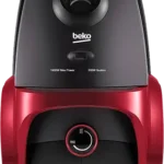 Beko Vacuum Cleaner, 1800 Watt, 4.5 Liter Dust Bag, Black x Red, VCC 54320 WP