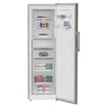 Beko No Frost Upright Freezer with 8 Drawers B3RFNE314ZXPE1 - Silver - Image 4