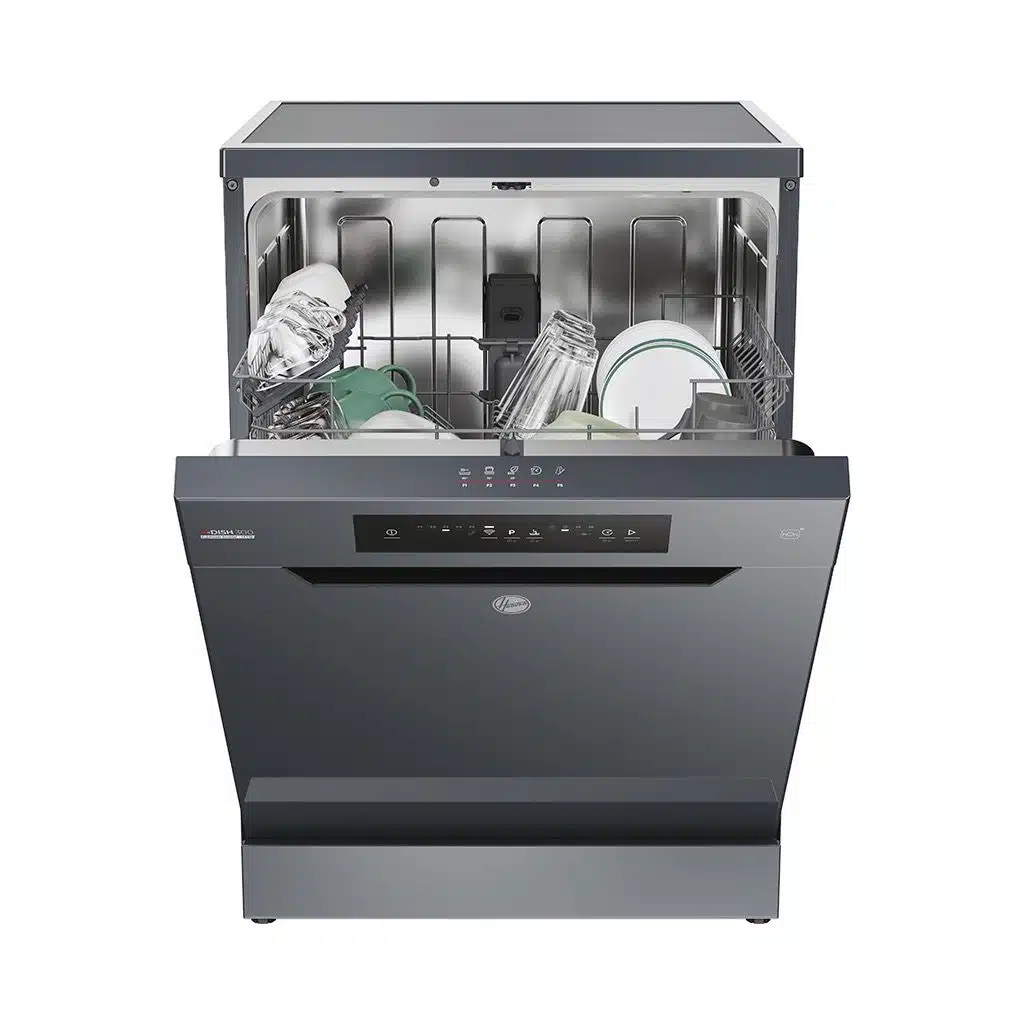 HOOVER Dishwasher 13 Person 60 cm Inverter Digital 5 Programs Anthracite HF3E9L0A-EG - Image 3