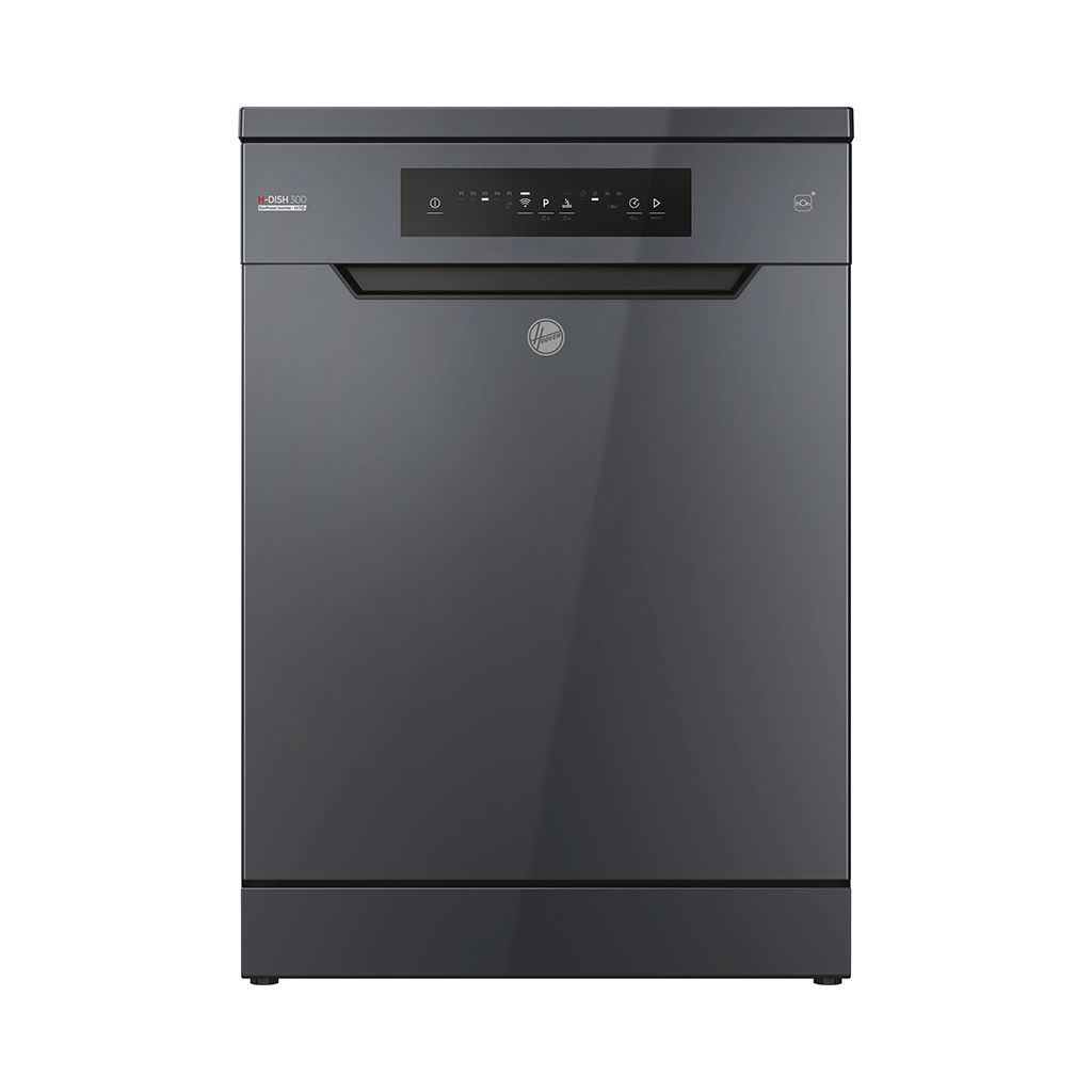 hoover-dishwasher-13-person-60-cm-inverter-digital-5-programs-anthracite-hf3e9l0a-eg غسالة أطباق هوفر 13 فرد 60 سم انفرتر شاشة ديجيتال 5 برنامج فحمي HF3E9L0A-EG - الصورة 1
