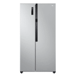 LG Digital No Frost Side By Side Refrigerator With Inverter Technology, 519 Liter, Silver - GCFB507PQAM