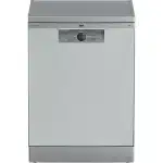 غسالة أطباق بيكو 15 فرد انفرتر ديجيتال 6 برنامج فضي - BDFN26520XQ