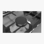 ⁦بندل فرن بوش بلت ان كهرباء بالشواية ديجيتال 66 سم ستانلس ستيل HBJ534ES0 + بلت ان بوش مسطح غاز بلت إن 5 شعلة 75 سم ستانلس ستيل PCQ7A5B90⁩ - الصورة ⁦3⁩