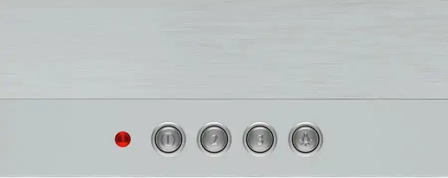Bosch Built-in Series 2 Pyramid Cooker Hood, 90cm, 3 Speeds, Stainless Steel - DWP94CC50T - Image 2