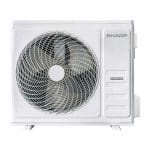 SHARP Split Air Conditioner 5 HP Cool - Heat Inverter Digital White AY-X36ZHT - Image 2