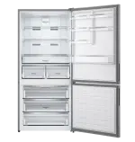 LG 588L Digital Inverter Bottom Freezer Refrigerator Silver GTF569PVAM - Image 2